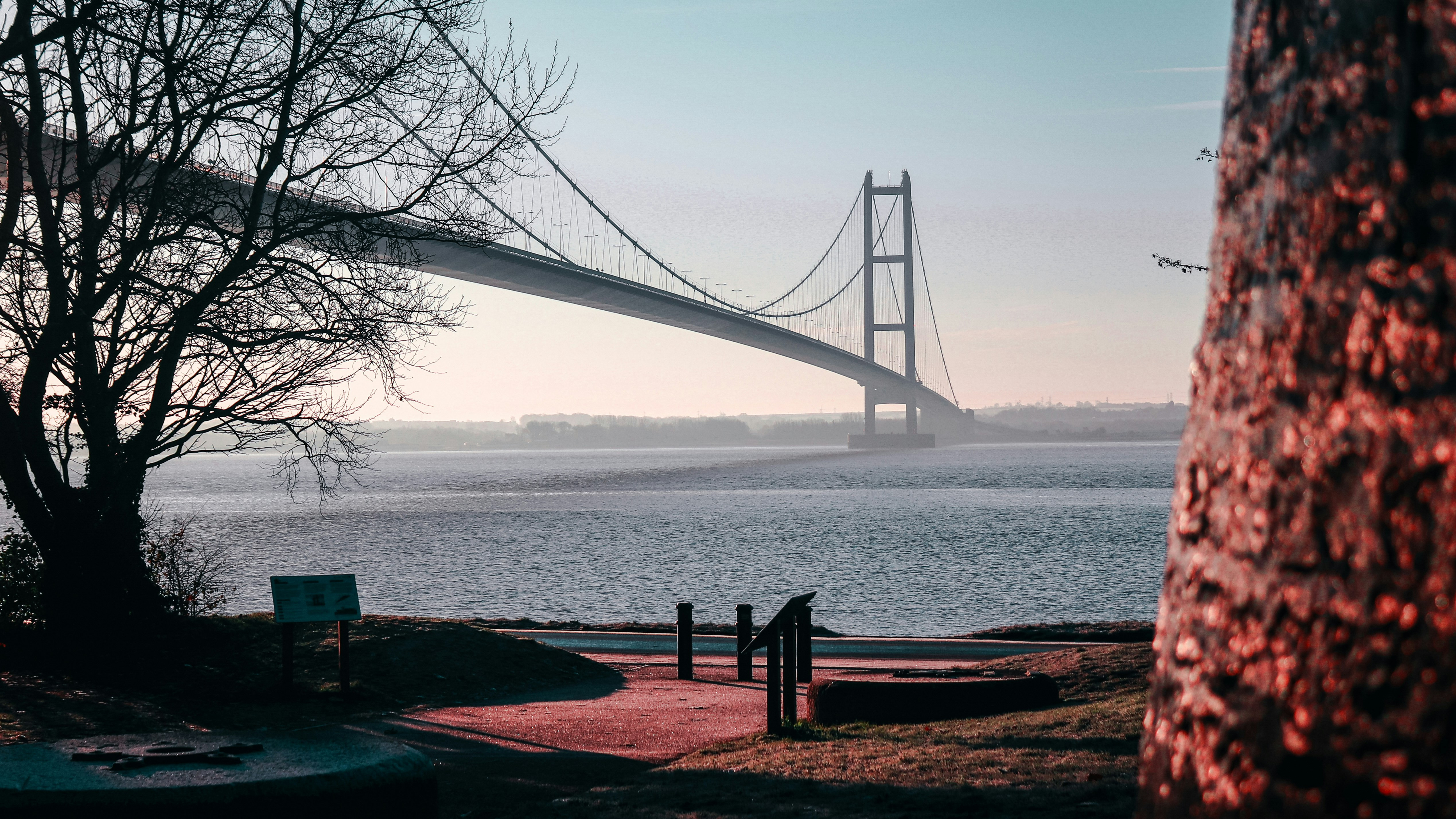 The Humber bridge